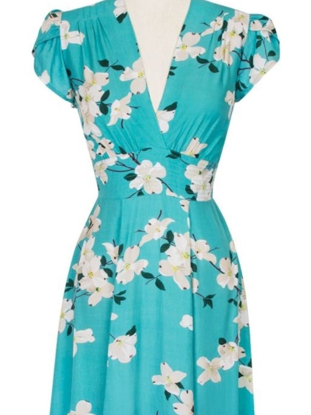 Trashy Diva Dress in Dogwood, Sz 20. See description: color damage.
